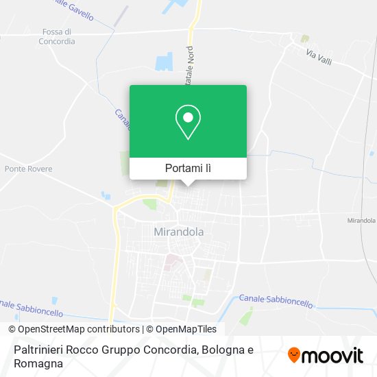 Mappa Paltrinieri Rocco Gruppo Concordia