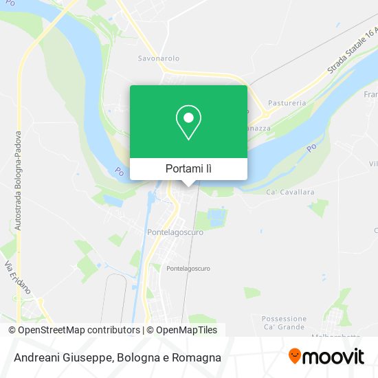 Mappa Andreani Giuseppe