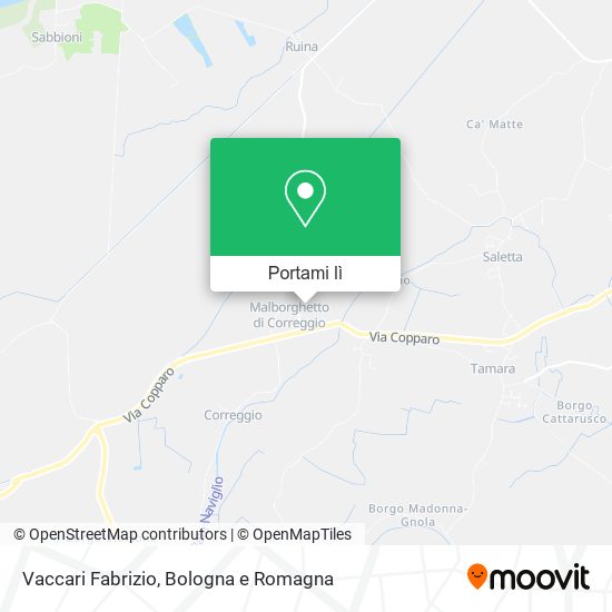 Mappa Vaccari Fabrizio