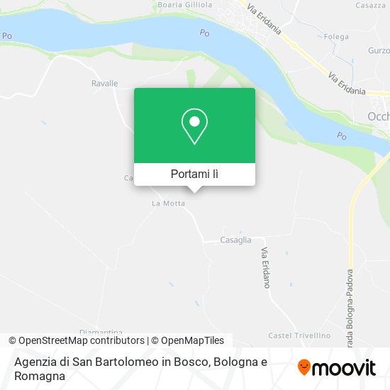 Mappa Agenzia di San Bartolomeo in Bosco