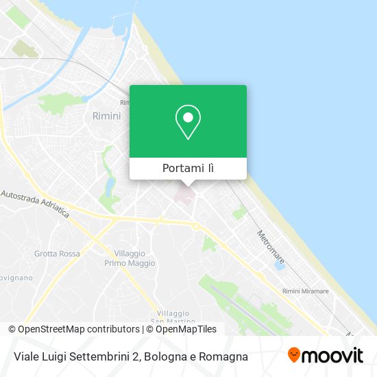 Mappa Viale Luigi Settembrini 2