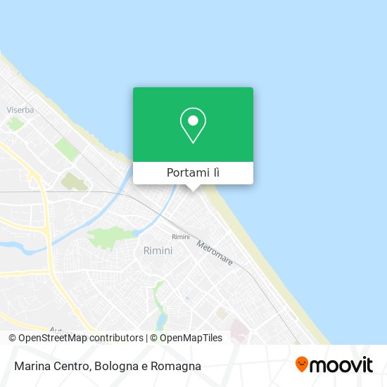 Mappa Marina Centro