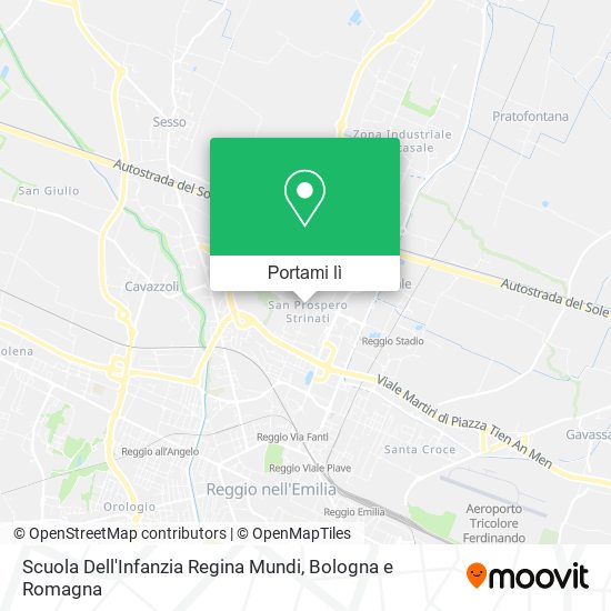 Mappa Scuola Dell'Infanzia Regina Mundi