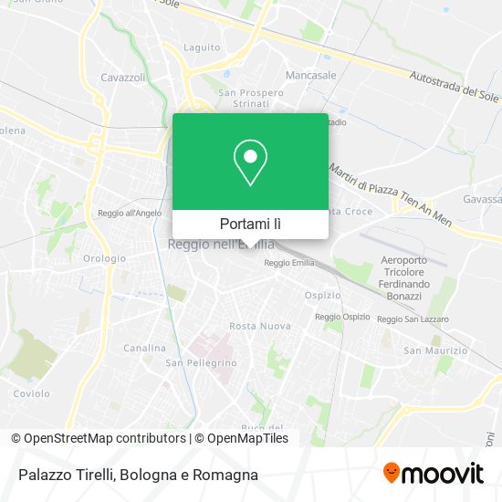 Mappa Palazzo Tirelli