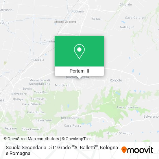 Mappa Scuola Secondaria Di I° Grado ""A. Balletti""