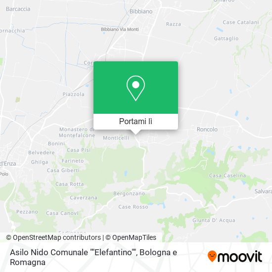 Mappa Asilo Nido Comunale ""Elefantino""