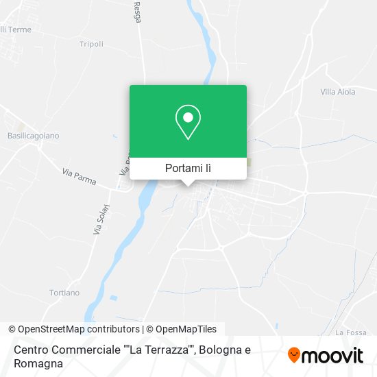 Mappa Centro Commerciale ""La Terrazza""