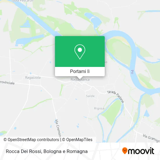 Mappa Rocca Dei Rossi