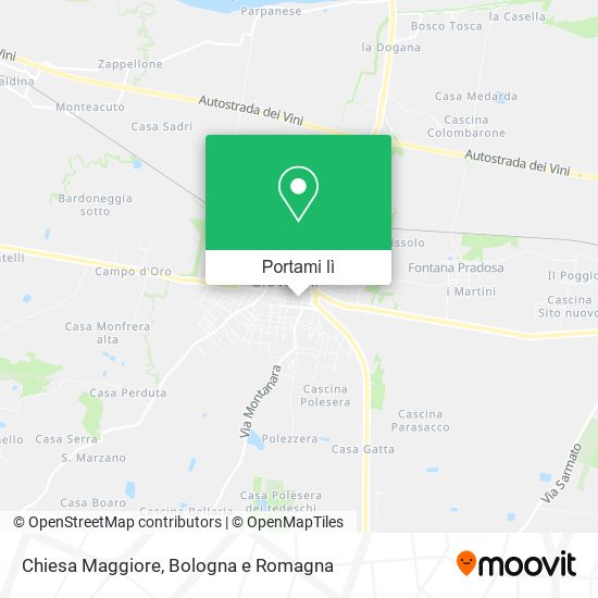 Mappa Chiesa Maggiore