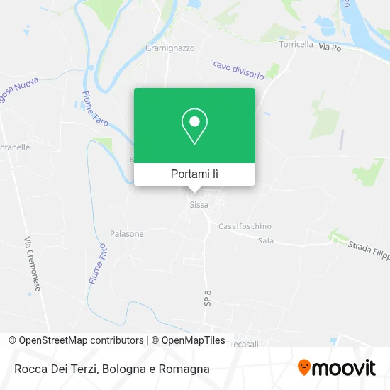 Mappa Rocca Dei Terzi