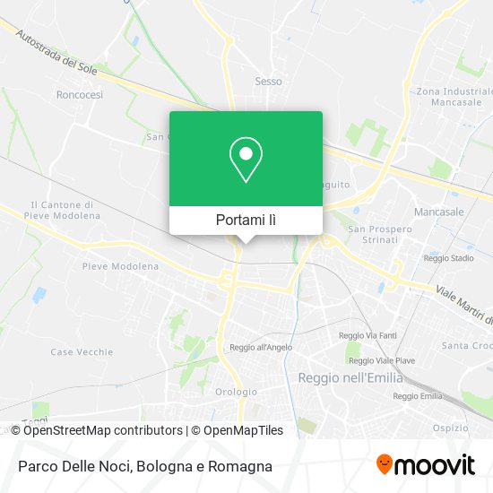 Mappa Parco Delle Noci