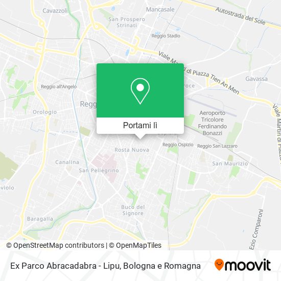 Mappa Ex Parco Abracadabra - Lipu