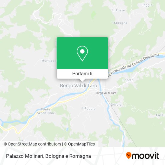 Mappa Palazzo Molinari