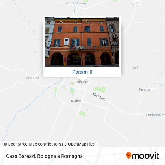 Mappa Casa Barezzi