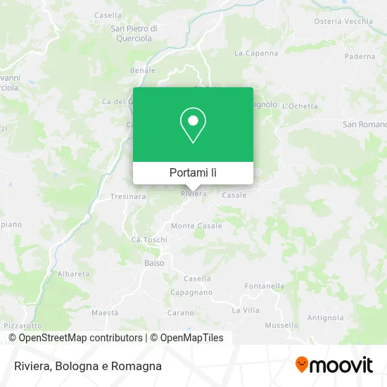 Mappa Riviera