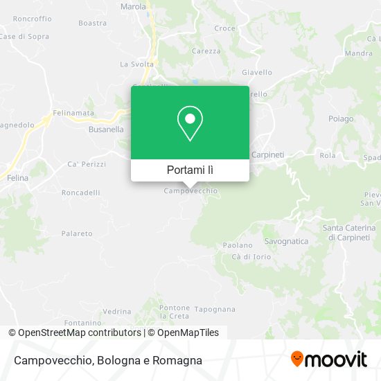 Mappa Campovecchio