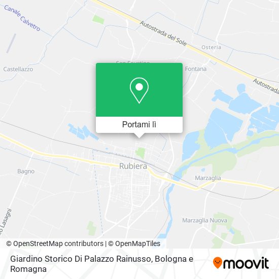 Mappa Giardino Storico Di Palazzo Rainusso