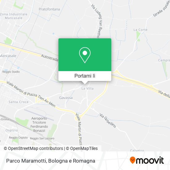 Mappa Parco Maramotti