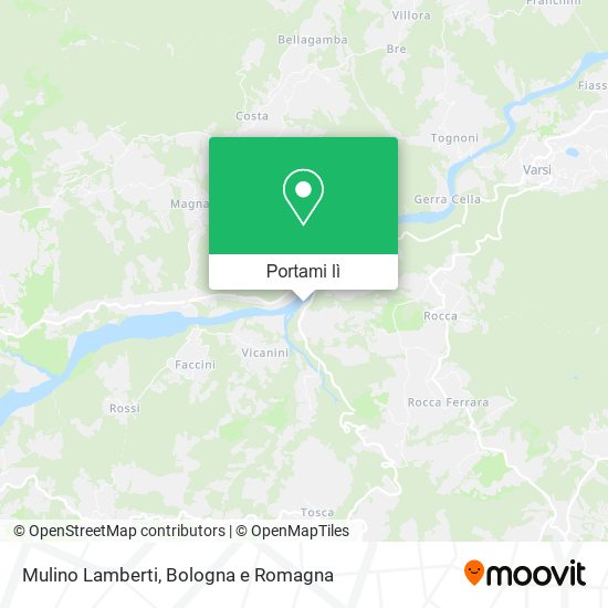Mappa Mulino Lamberti