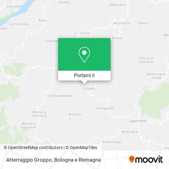 Mappa Atterraggio Groppo
