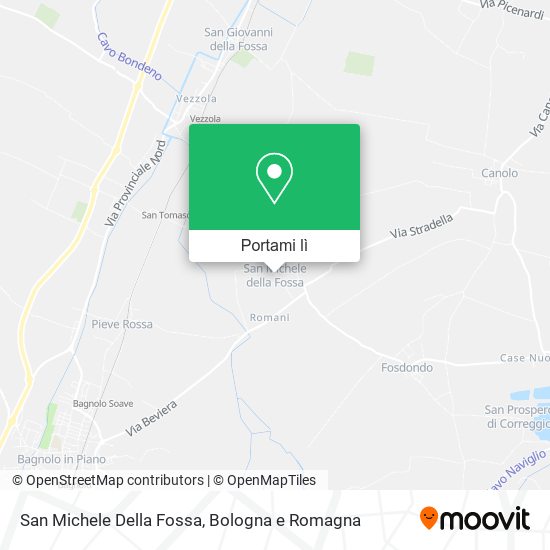 Mappa San Michele Della Fossa