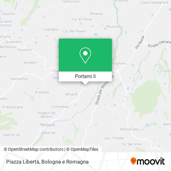 Mappa Piazza Libertà