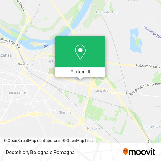 Mappa Decathlon