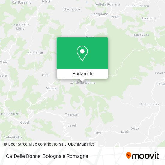 Mappa Ca' Delle Donne