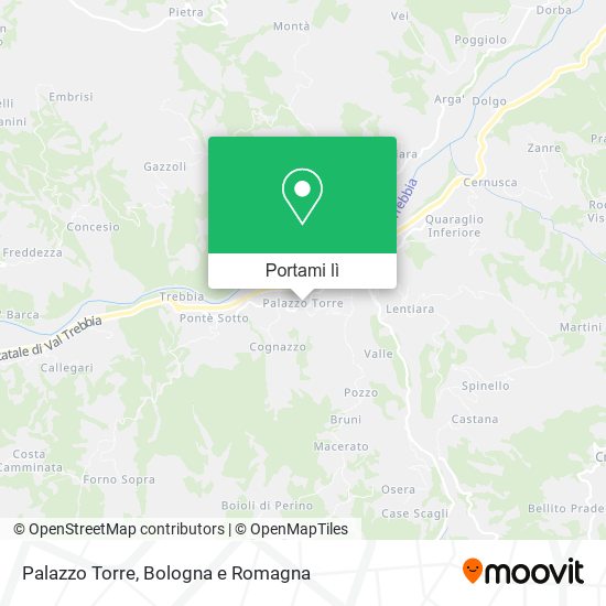 Mappa Palazzo Torre