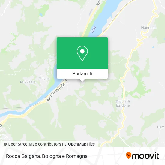 Mappa Rocca Galgana