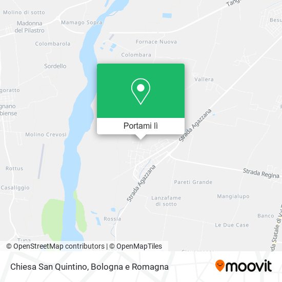 Mappa Chiesa San Quintino