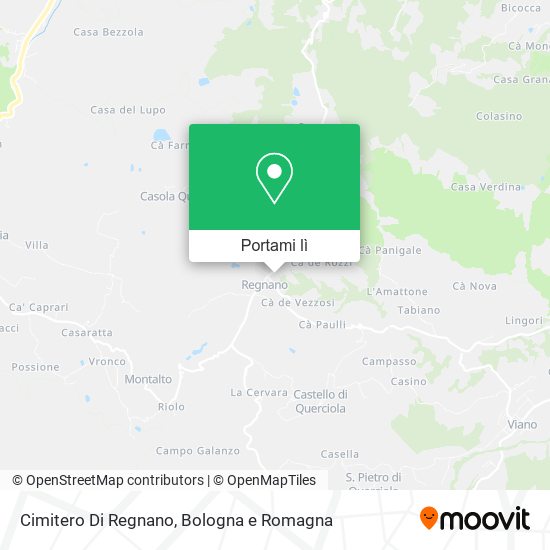Mappa Cimitero Di Regnano