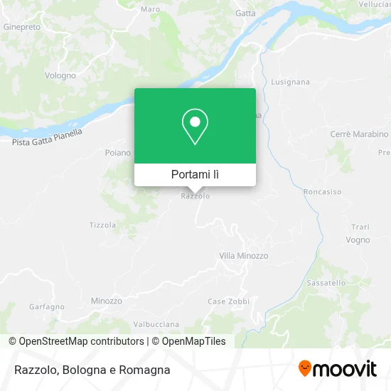 Mappa Razzolo