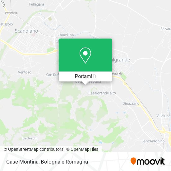 Mappa Case Montina