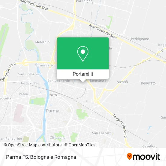 Mappa Parma FS
