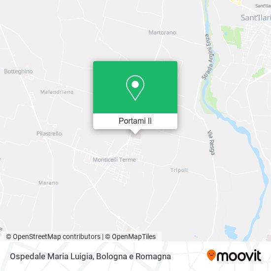 Mappa Ospedale Maria Luigia