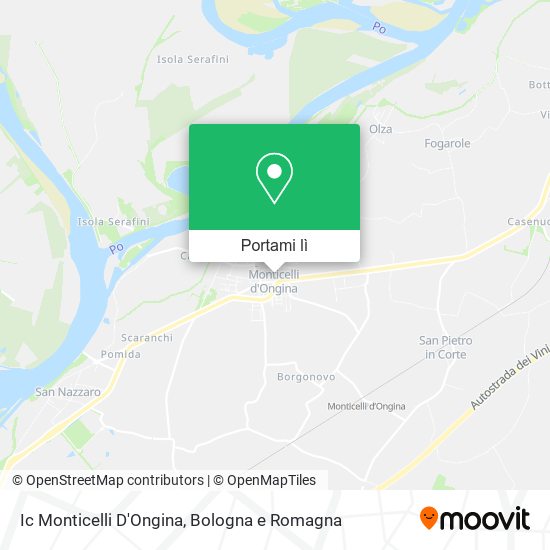 Mappa Ic Monticelli D'Ongina