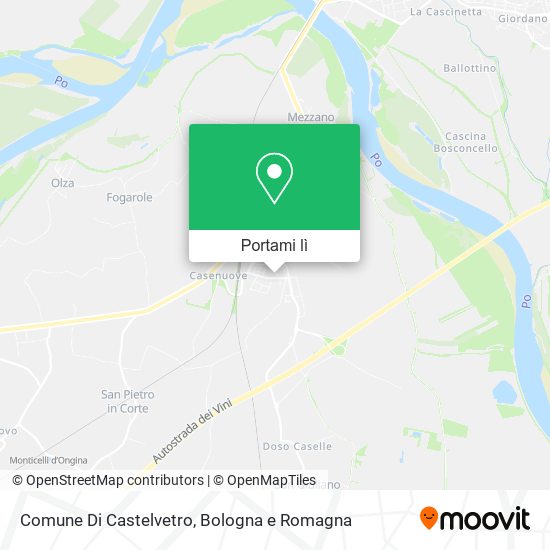 Mappa Comune Di Castelvetro