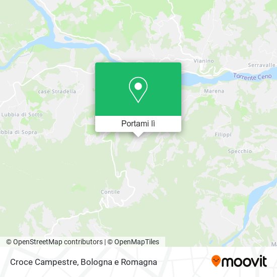 Mappa Croce Campestre