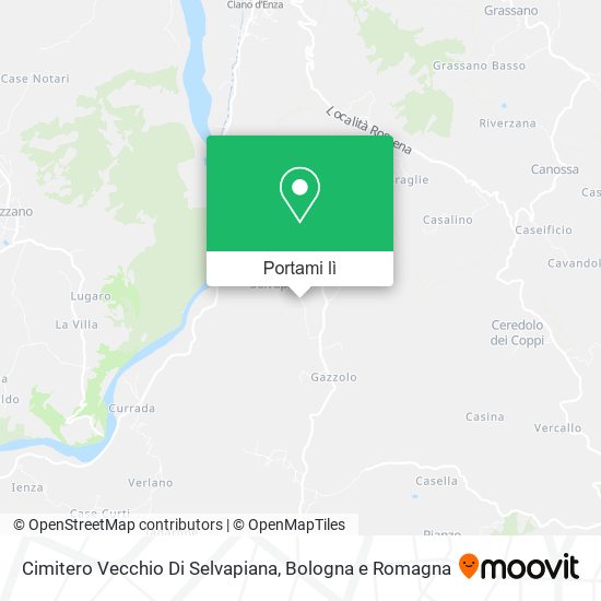 Mappa Cimitero Vecchio Di Selvapiana