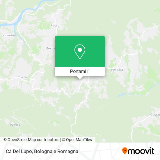 Mappa Cà Del Lupo