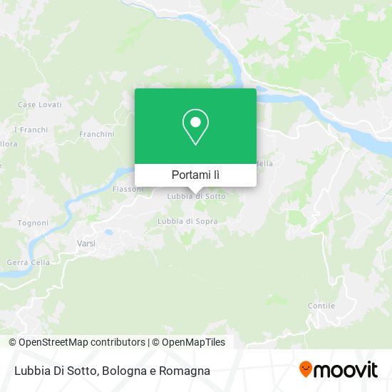 Mappa Lubbia Di Sotto