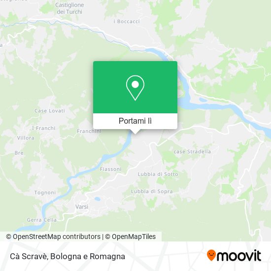 Mappa Cà Scravè