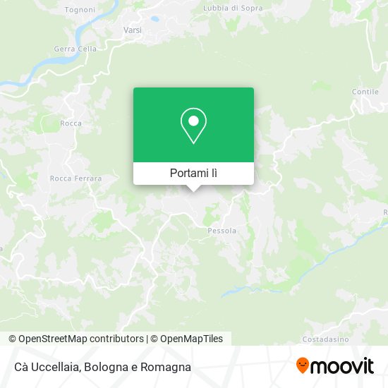 Mappa Cà Uccellaia