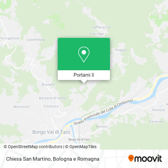 Mappa Chiesa San Martino