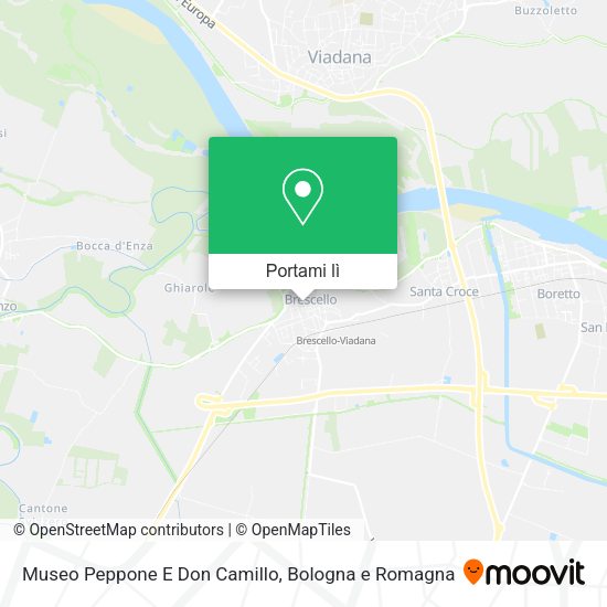 Mappa Museo Peppone E Don Camillo