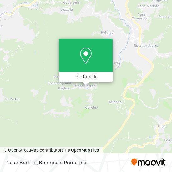 Mappa Case Bertoni