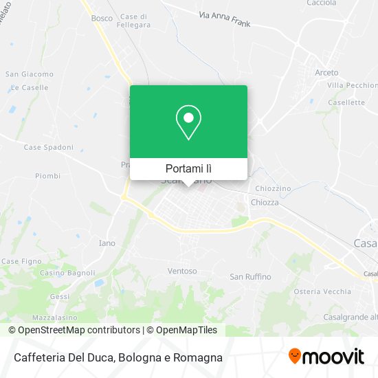 Mappa Caffeteria Del Duca