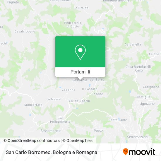 Mappa San Carlo Borromeo