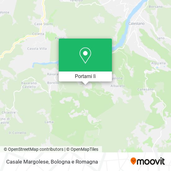 Mappa Casale Margolese
